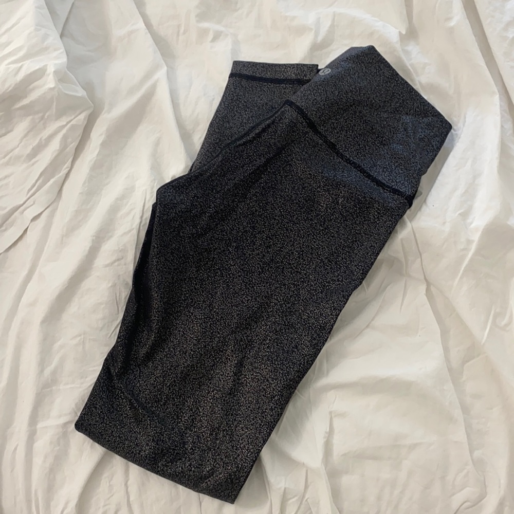 Lululemon sz 6 metallic leggings